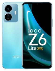 iQOO Z6 Lite 5G budget gaming smartphone with Snapdragon processor and 120Hz display India