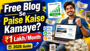free blog se paise kaise kamaye 2026 blogging earning guide